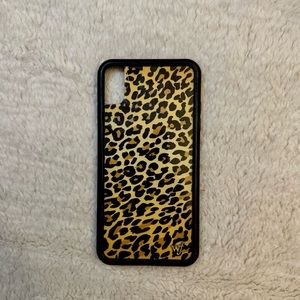 WildFlower protective Leopord case! For iPhone XSMAX